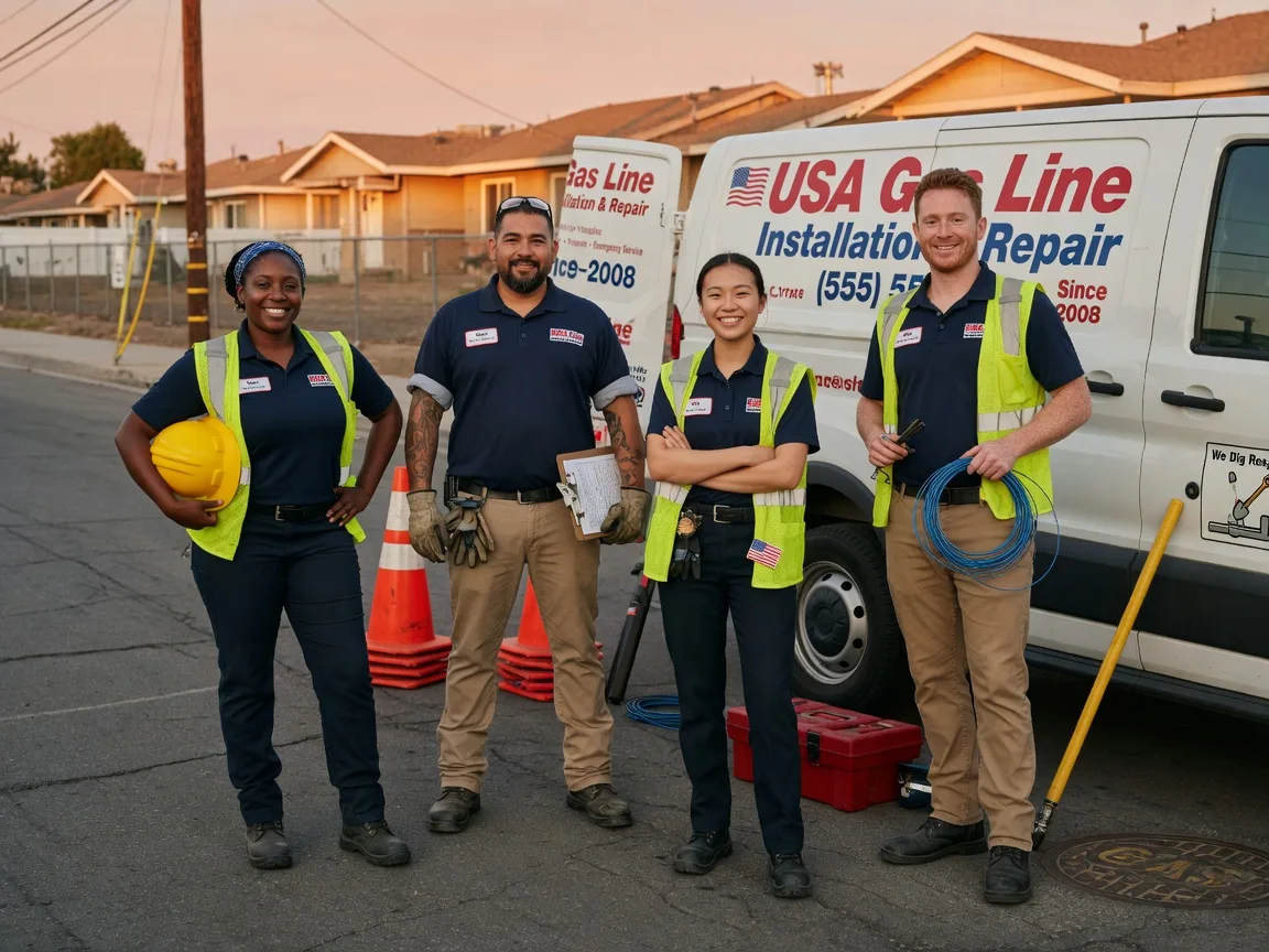 Gas Line Installation company in New Ross, IN